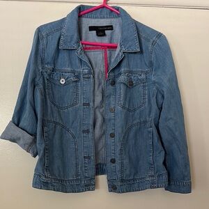 Calvin Klein Women's Classic Blue Jean Shirt